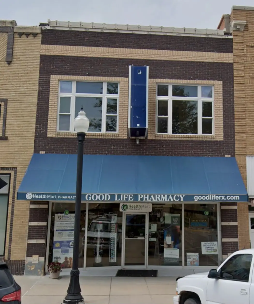 Good Life Pharmacy building from outside