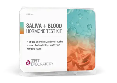 saliva and blood hormone test kit